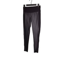 ATHLETA Size XS Black Gleam Tight 2.0 Leggings Faux Leather Style 348733-00 - £24.41 GBP