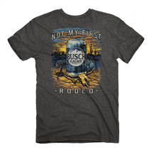 Busch Light Not My First Rodeo Desert Front and Back Print T-Shirt Grey - $34.98+