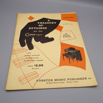 Vintage Forster Sheet Music 1956, A Treasury of Stylings for the Conn Organ, Pop - £9.84 GBP
