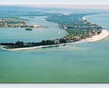 Aerial View Fort Myers Florida FL UNP Chrome Postcard I17 - $3.51