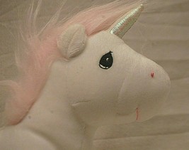 Tender Tails Plush Toy Unicorn Limited Edition White Pink Precious Moment Enesco - $19.79