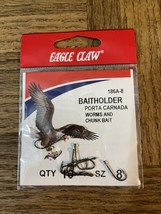 Eagle claw Baitholder Hook 186A-8 - £4.60 GBP