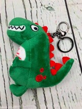 Dinosaur Keychains Cute Dinosaur Plush Keychains Stuffed Animal School Bag - £9.71 GBP