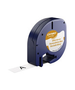 Dymo 18771 18771 1/2X6.5IN WHITE FABRIC TAPE IRON ON LABEL REFILL CARTRIDGE - $45.14 CAD