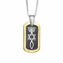 Kabbalah Pendant Dog Token Messianic Movement Seal Yeshua Symbol - $103.95