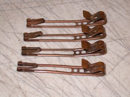 4 Pieces LIONEL # 62 POWER LOCKONS FOR SUPER O TRACK 62-1 - $15.99