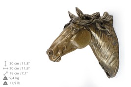 Fresian Horse (big), horse hanging statue, limited edition, ArtDog - $315.00