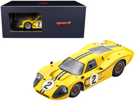 Ford GT40 MK IV #2 Bruce McLaren - Mark Donohue 24 Hours of Le Mans 1967 w Acryl - £169.21 GBP