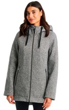 1 Madison Expedition Ladies&#39; Knit Jacket Sherpa Lined Hood - $49.99
