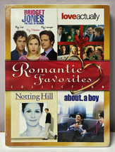 Romantic Favorites Collection 4 DVD Set Bridget Jones Love Actually Notting Hill - £11.79 GBP