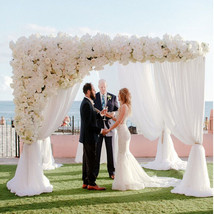 XL Heavy Outdoor Wedding Stage Chuppah Bridal Canopy Events Party Backdr... - £229.07 GBP