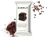 Simply Candy Bars | Chocolate Date Bar | Vegan + Kosher + Non-GMO (Tripl... - £20.64 GBP