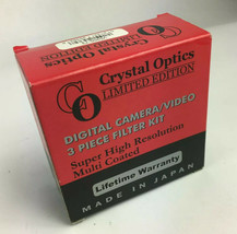 Crystal Optics Limited Edition Digital Camera/Video 3 Piece Filter Kit 72mm - £11.00 GBP