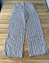 Isaac mizrahi live NWOT Women’s bridgehampton stripe Wide leg pants small T P1 - £15.56 GBP