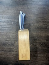 SALT 4 Piece Stainless Steel Cutlery Prep Set Block - $18.70
