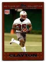 2007 Topps #318 Thomas Clayton Copper #/2007 - $5.44