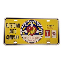 Kutztown Auto Company Pontiac Cadillac Heart Of PA Dutch Country License... - €34,01 EUR