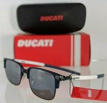 Brand New Authentic DUCATI Sunglasses DA 5004 600 56mm Navy &amp; White Frame DA5004 - £106.82 GBP