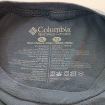 Columbia Shirt Men's Gray Short Sleeve Graphic T-Shirt Crew Neck Outdoor Size XL image 5