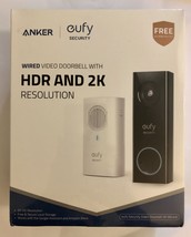 Anker Eufy Security Wired  Video Doorbell With HDR &amp; 2K Resolution Free Storage  - £123.86 GBP