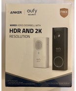 Anker Eufy Security Wired  Video Doorbell With HDR &amp; 2K Resolution Free ... - £122.79 GBP