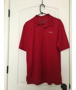 Gear For Sports Men&#39;s Red Short Sleeve Polo Shirt QuikTrip Size Medium  - £33.10 GBP