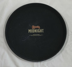 New Kahlua Midnight Round Cocktail Tray 13.75&quot; - £22.12 GBP