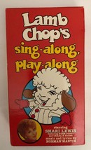 Lamb Chop&#39;s Sing-Along,Play-Along(VHS,1988) Shari Lewis-TESTED-RARE-SHIP N 24HR - £110.67 GBP
