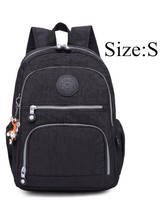Fashion Women&#39;s Large Capacity Lightweight Backpack Waterproof Nylon School Bag  - £30.32 GBP