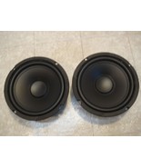 New (2) 6.5&quot; Subwoofers Replacement Speakers.Woofer Pair.6-1/2&quot;.4Ohm Pai... - £66.25 GBP
