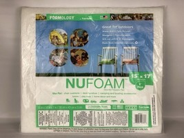 Fairfield Foamology Polyester Pad Fill Nu Foam Densified Pre-cut 15&quot;x17&quot;x1” - $16.99