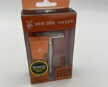Van der Hagen Traditional Safety Razor With 5 Blades New Old Stock 85mm ... - $12.30