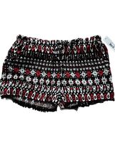 No Boundaries Womens Shorts Lace Fringe Drawstring Geometric Size XS Rayon - $182.52 MXN
