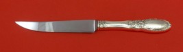 Old Mirror by Towle Sterling Silver Steak Knife Serrated HHWS Custom 8 1/2&quot; - £76.89 GBP