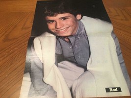 Rad Daly teen magazine poster clipping white sweatshirt 1980&#39;s Bop - £3.16 GBP