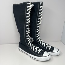 Converse All Star Chuck Taylor Knee High XX Mens 11.5 / Womens 13.5 Blac... - $98.95