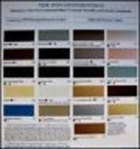 1979 Lincoln Color Chip Paint Selector Brochure Continental Versailles M... - $14.65