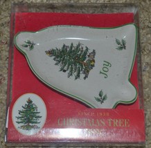 Spode Christmas Tree Joy Bell Tray Candy Dish Trinket - £11.15 GBP