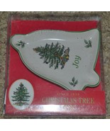 Spode Christmas Tree Joy Bell Tray Candy Dish Trinket - £11.19 GBP