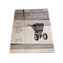 SEARS Broadcast Spreader-Seeder Vintage Owners Manual - $13.88