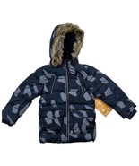 Member&#39;s Mark Boy&#39;s Wind Resistant Hooded Favorite Puffer Jacket Blue Ca... - £14.66 GBP