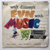 Walt Disney&#39;s Fun with Music LP Vinyl Record Album - £13.63 GBP