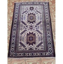 Luxurious 3x4 Authentic Hand Knotted i Rug B-76677 - £224.17 GBP