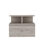 Nightstand Floating Flopini, Bedroom, Light Gray - $88.99