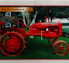 1942 Allis Chalmers B Antique Tractor 1970-80s Book Print Agriculture C80A - $24.99