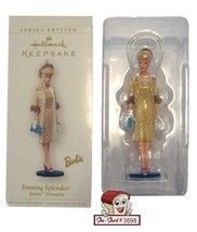 Hallmark Keepsake 2005 Evening Splendor Barbie Christmas Ornament original box - £11.72 GBP