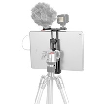 SMALLRIG Metal Holder for iPad Tripod Mount Adapter with 2 Cold Shoe, 1/... - $73.99