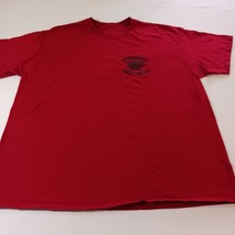 Brookwood Panthers Men&#39;s Red T-Shirt Crewneck Short Sleeve Size XL - $114.69 MXN