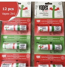 6 pieces of Vapex Nasal Inhaler Menthol Relief Congestion Dizziness Cold - £8.99 GBP