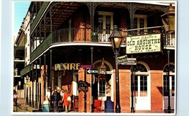 Bourbon Street and Bienville St New Orleans Louisiana Postcard Posted 1981 - £4.12 GBP